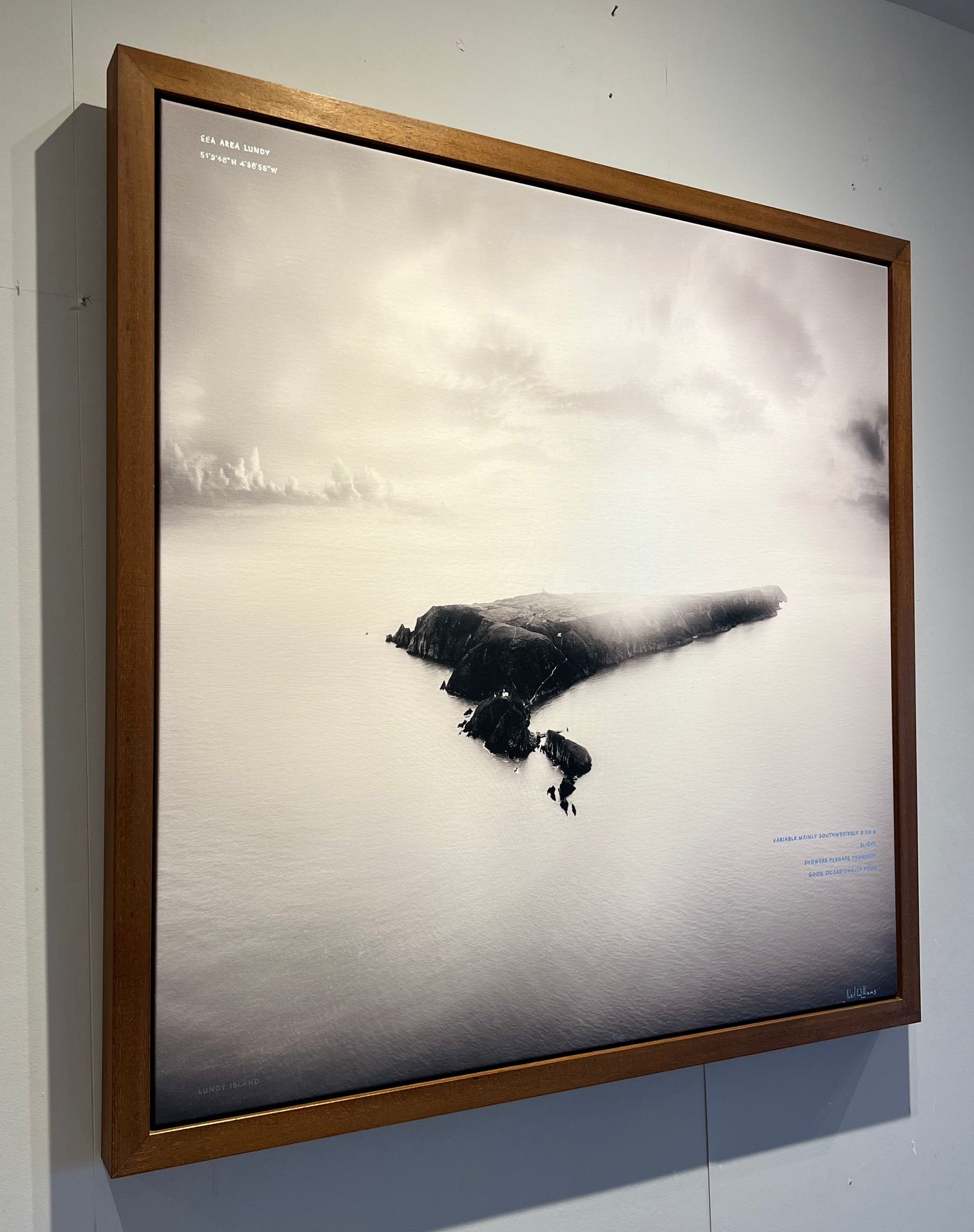 Lundy Island at Sunset - Sea Area Lundy