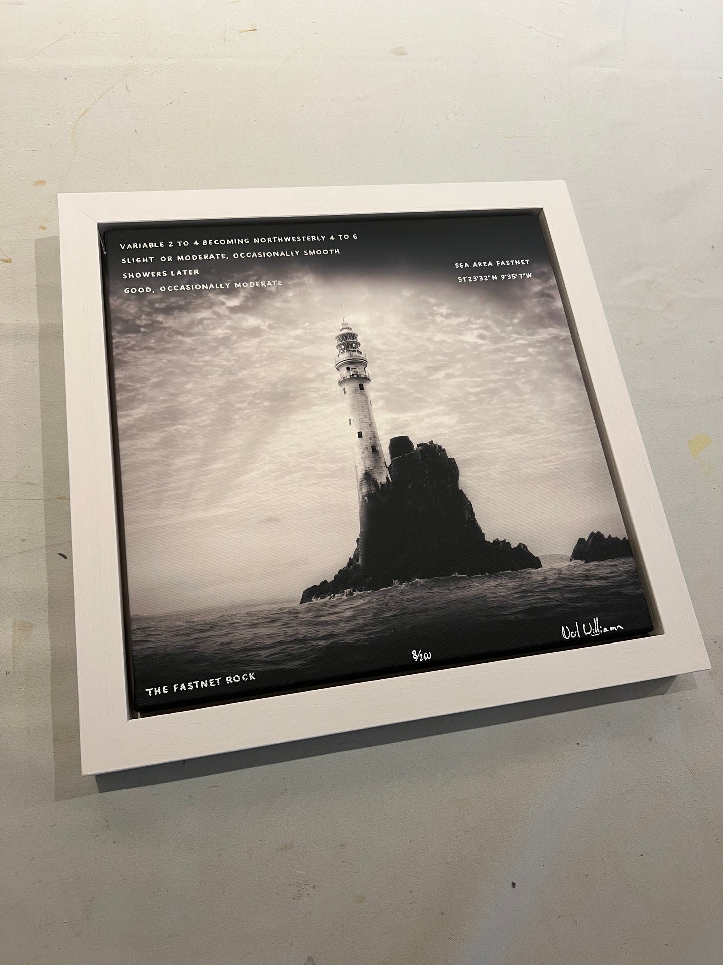 Sunrise at The Fastnet Lighthouse - Sea Area Fastnet